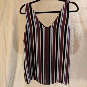 Michel Studio Reversible Tank - Purple grey/white Size 14